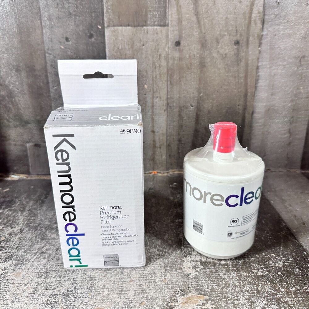 New Genuine Kenmore Clear 46 9890 Vertical Refrigerator‎ Water Filter